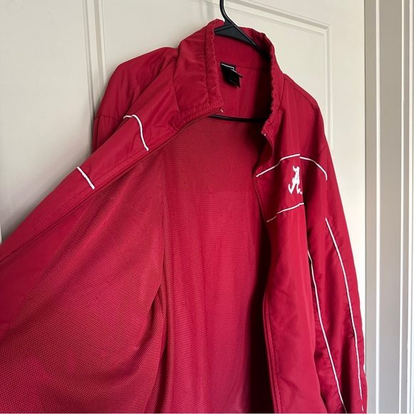 Alabama men’s vintage jacket Colosseum Athletics lightweight red .pockets XL - Picture 10 of 14